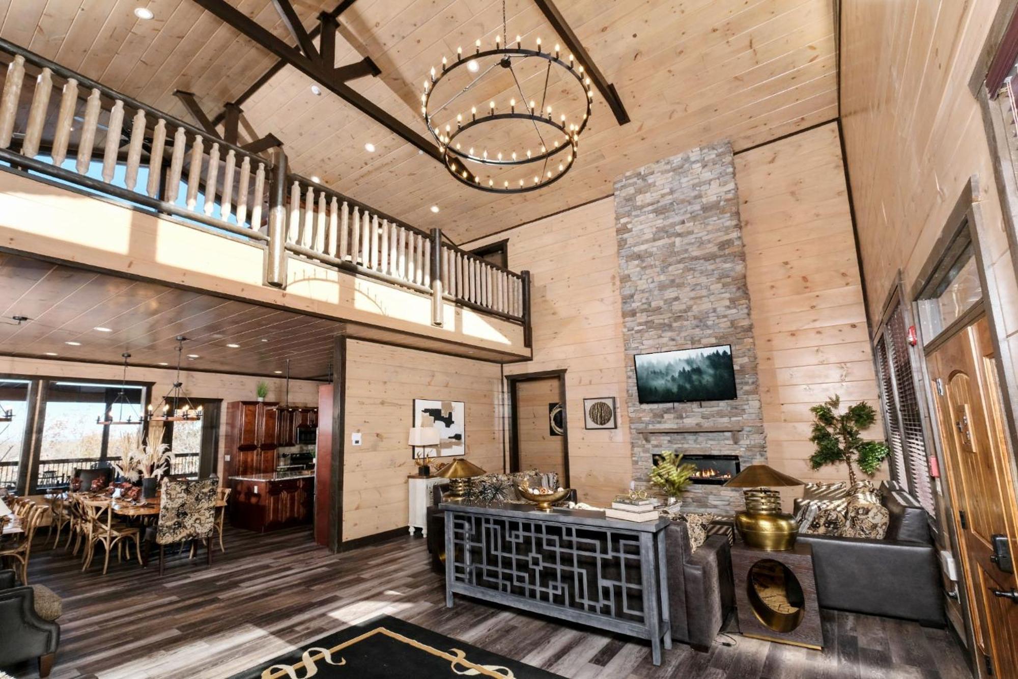 Swim And Gym Mansion Villa Pigeon Forge Buitenkant foto