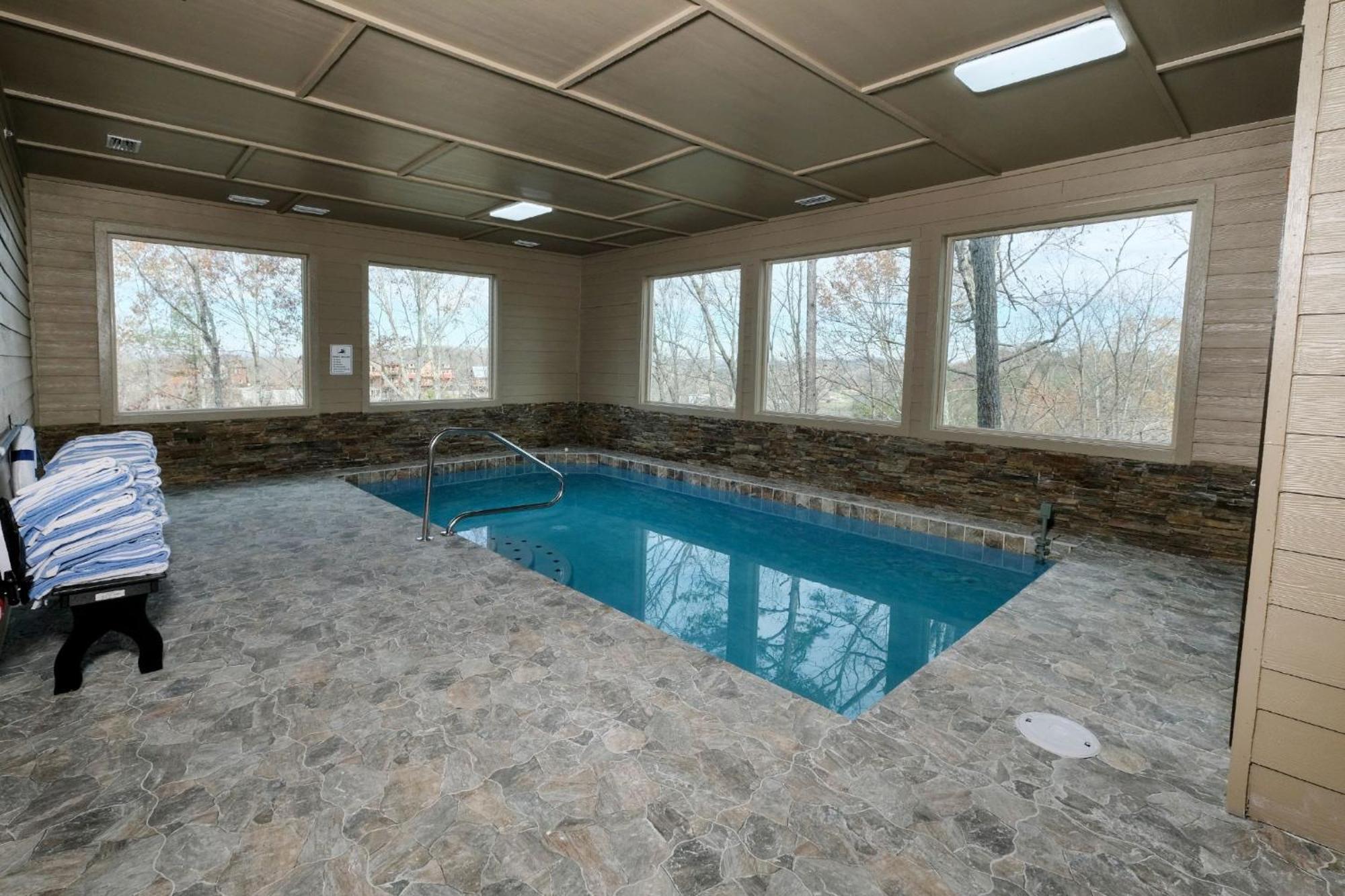 Swim And Gym Mansion Villa Pigeon Forge Buitenkant foto