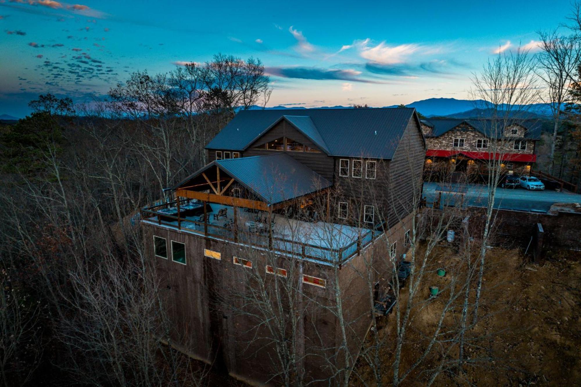 Swim And Gym Mansion Villa Pigeon Forge Buitenkant foto