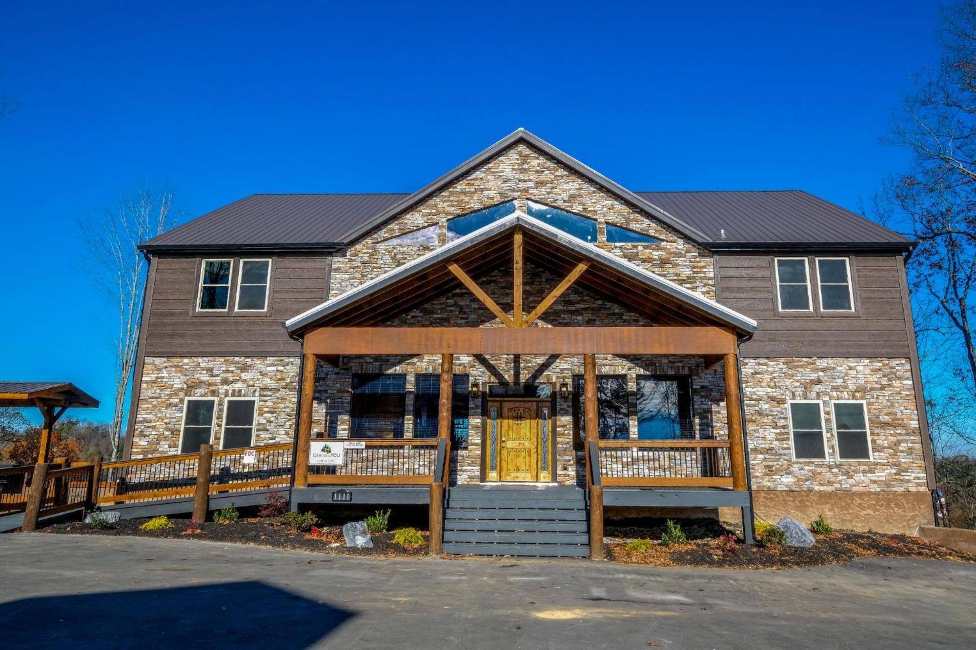 Swim And Gym Mansion Villa Pigeon Forge Buitenkant foto